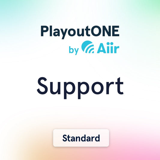 Support for PlayoutONE Standard
